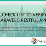 Reveal Check-List to verify your Laravel 5 Restful API
