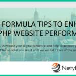 Magic formula Tips to Enhance Your PHP Website Performance