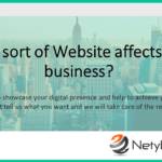 What sort of Website affects your business?