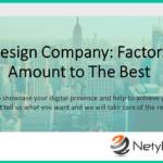 Web design Company: Factors That Amount to The Best