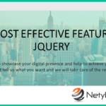 The most effective Features of JQuery
