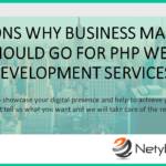 Reasons Why Business Masters Should Go for PHP Web Development Services