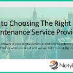 Tips to Choosing the Right Site Maintenance Service Provider
