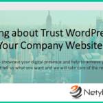 Thinking about Trust WordPress for Your Company Website