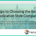 Top 5 Tips to Choosing the Best Web Application Style Company